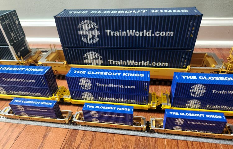 Atlas TrainWorld O HO N scale intermodal model railroad continers
